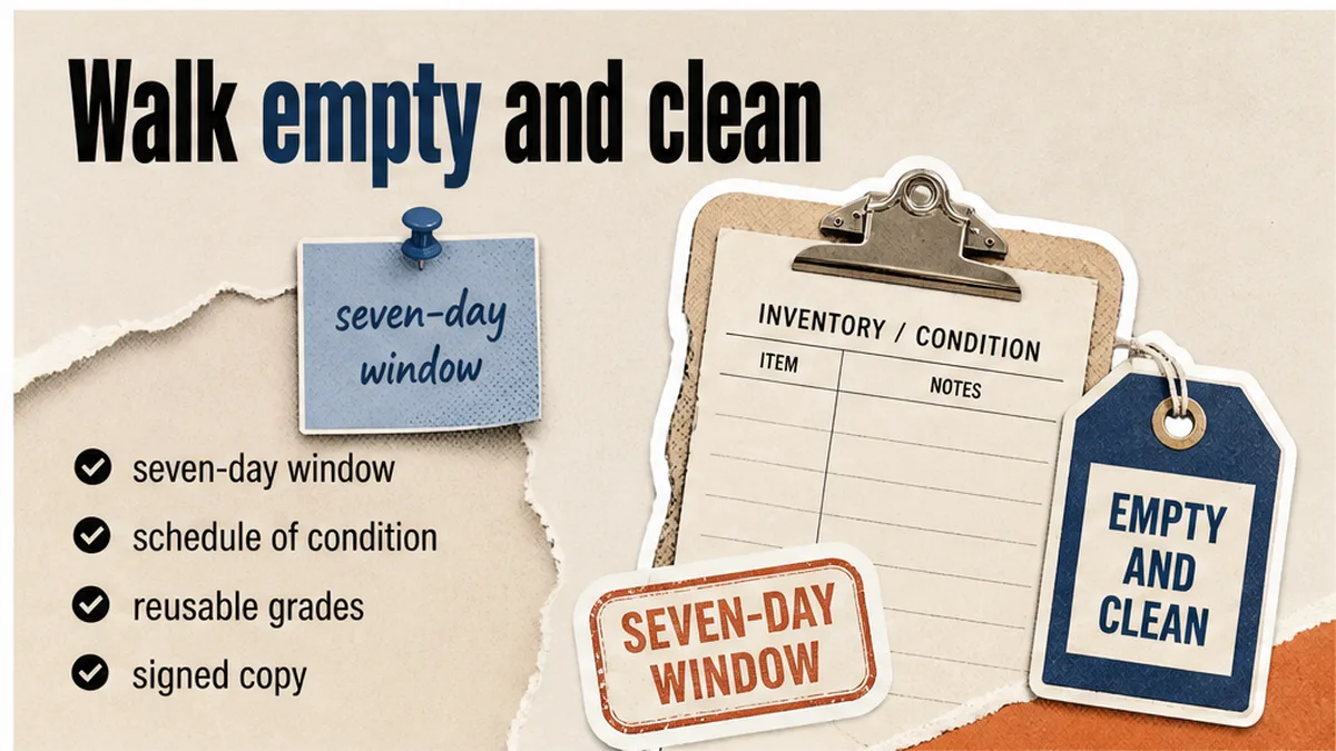 How to Do a Property Inventory Check-In So the File Survives Check-Out
