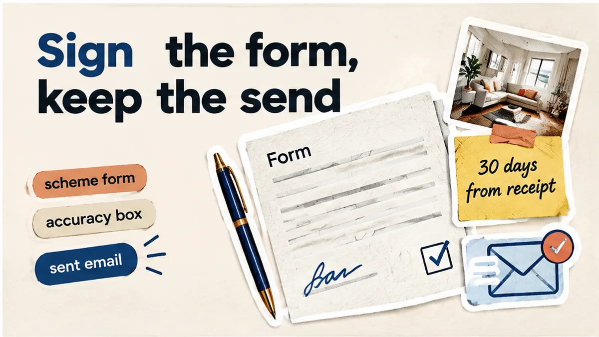How to Complete and Serve Deposit Prescribed Information So You Can Prove It