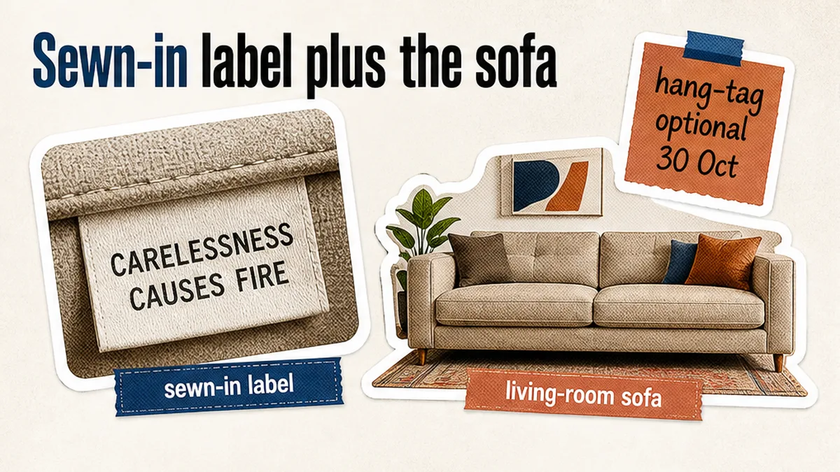 How Landlords Record Furniture Fire-Safety Labels Before a Furnished Let