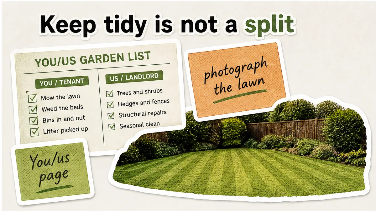 How to Write a Garden Responsibility Record the Tenant Can Follow