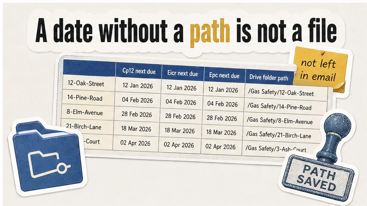 How to Keep One Calendar of Certificate Dates Without Losing the Folder