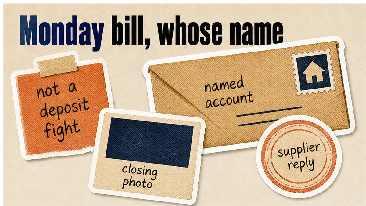 End-of-Tenancy Utility Bills: Build the File Before a Supplier Chases You