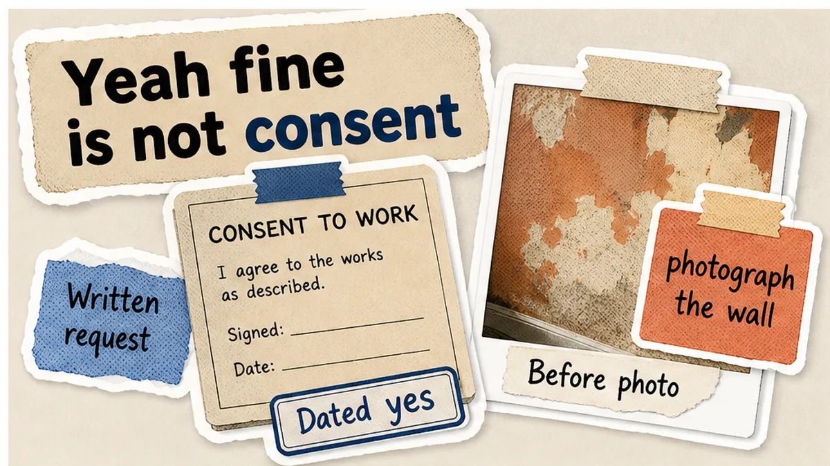 How to File Written Consent When a Tenant Wants to Alter or DIY