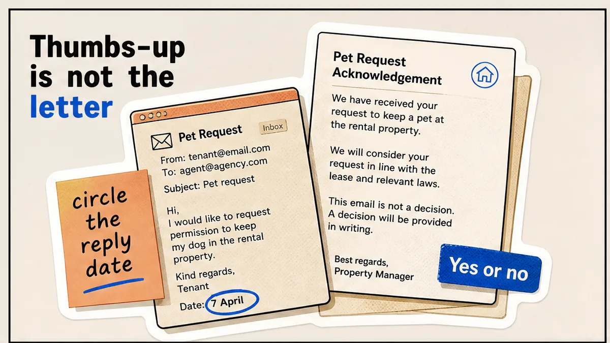 How to File a Written Decision on a Tenant Pet Request Before the Clock Runs Out